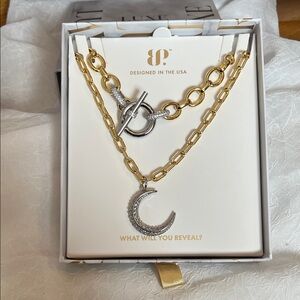 Bomb Party Luxe Layers Gold and Silver Chain Necklaces